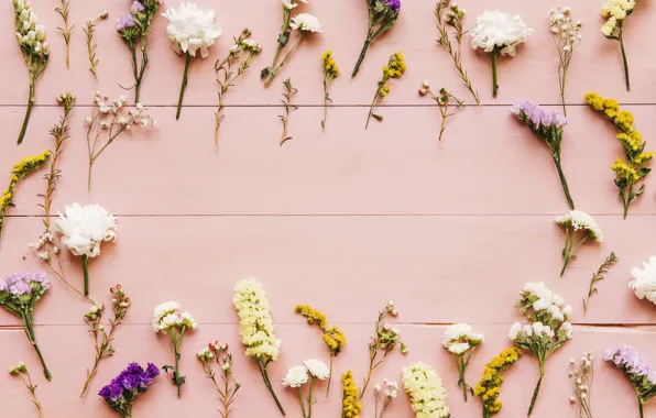 Картинка цветы, фон, весна, pink, flowers, background, spring