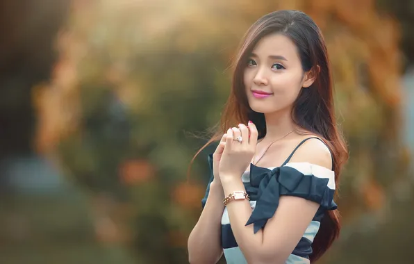 Взгляд, девушка, поза, Midu