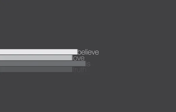 Картинка полосы, фон, надпись, минимализм, love, фраза, minimalism, truth