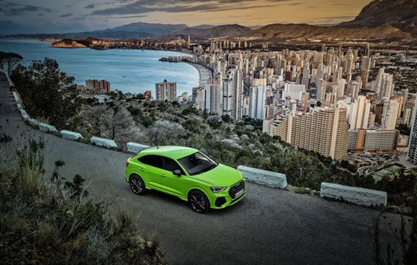 Город, Audi, бухта, кроссовер, Sportback, 2020, RS Q3
