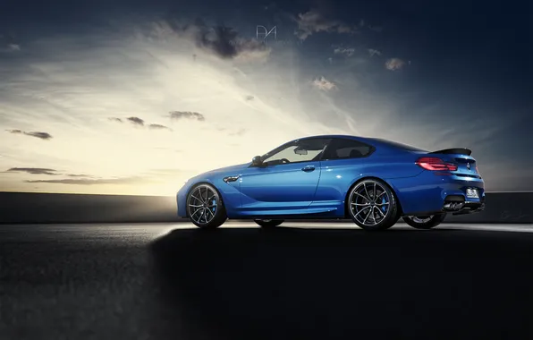 Картинка дорога, авто, BMW M6, DuronAutomotive