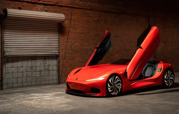 Concept, red, Vision, Karma, Karma SC1 Vision Concept, Karma SC1, SC1, Karma SC1 Vision