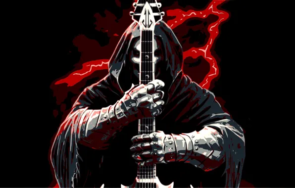 ART, MONSTER, GOD, BLACK, DEATH, METAL, GUITAR, ROCK