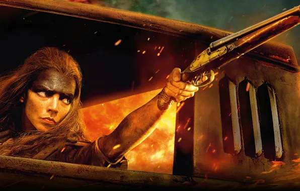 Девушка, оружие, воительница, Furiosa: A Mad Max Saga