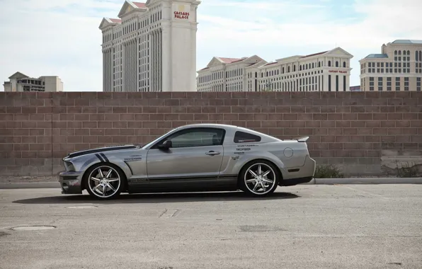 Mustang, silver, gtr
