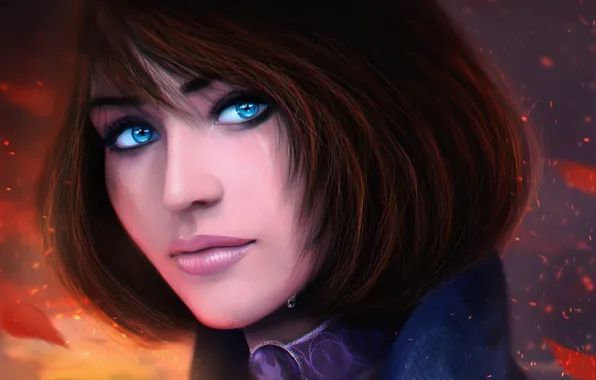 Картинка слезы, Elizabeth, BioShock Infinite, Take–Two Interactive
