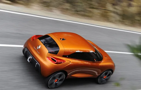 Car, Concept, Renault, road, speed, Captur