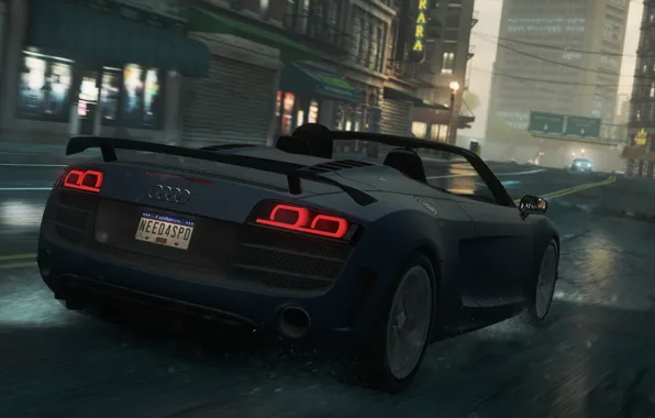 Audi, 2012, Need for Speed, nfs, Spyder, Most Wanted, нфс, NFSMW
