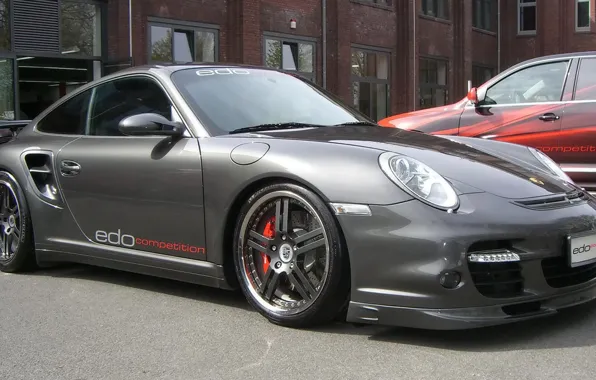 Тюнинг, купе, 911, спорткар, Edo Competition, Porsche 997, Turbo Shark