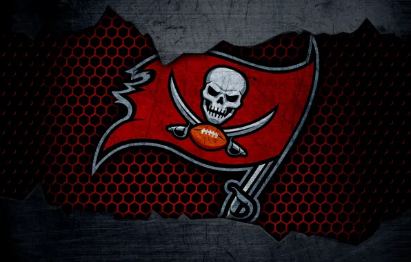 Wallpaper, sport, logo, NFL, american football, Tampa Bay Buccaneers