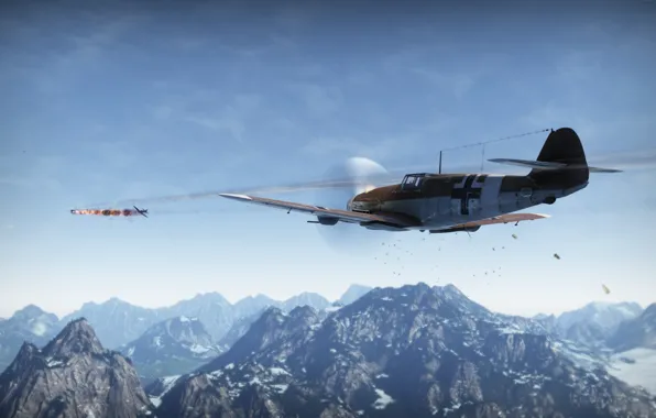 Германия, Messerschmitt, G-2, War Thunder, 109, trop