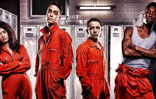 Misfits, отбросы, serial