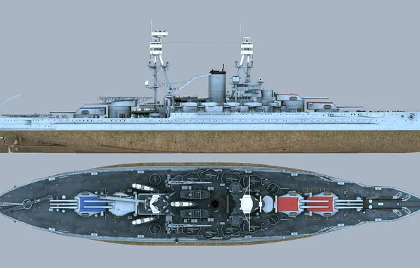 Линейный корабль, ВМС США, USS Nevada