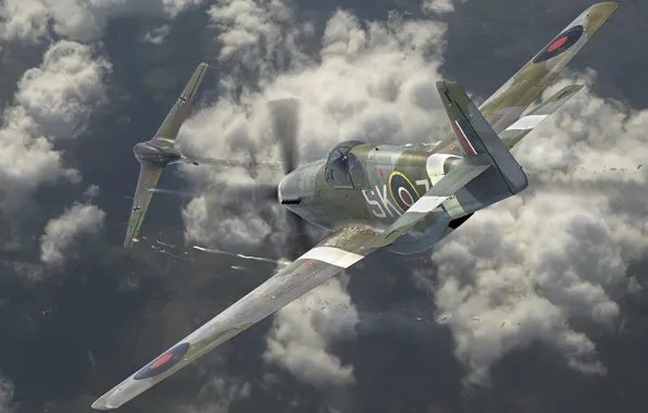 North American P-51 Mustang, Antonis (rOEN911) Karidis, Королевские ВВС Великобритании, Messerschmitt Me.163 Komet