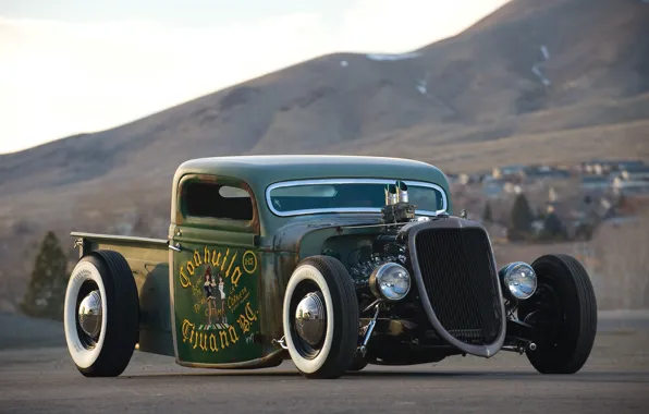 Car, ретро, Hotrod