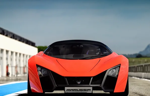 Картинка Russian, Red, Красный, Суперкар, Передок, Supercar, MaRussia, Маруся