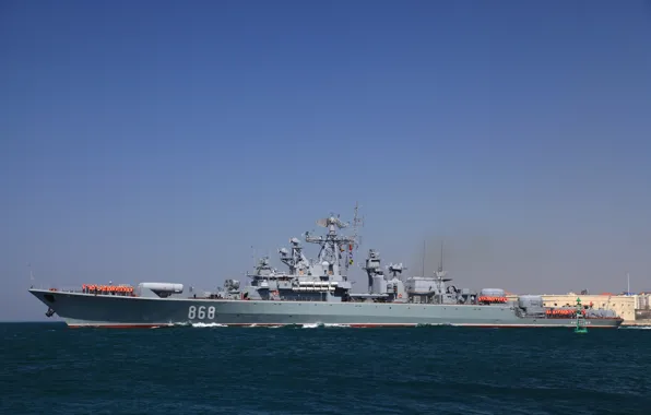 Корабль, боевой, Черноморский Флот, сторожевой, проект 1135-М, Пытливый