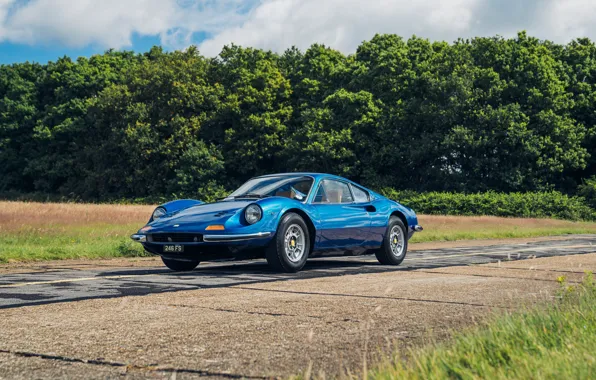 Картинка Ferrari, 1973, Dino, Ferrari Dino 246 GT