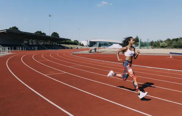 Female, athlete, athletics