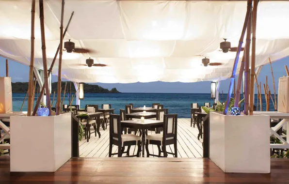 Дизайн, стиль, интерьер, Panama, seafood, restaurant El Limbo