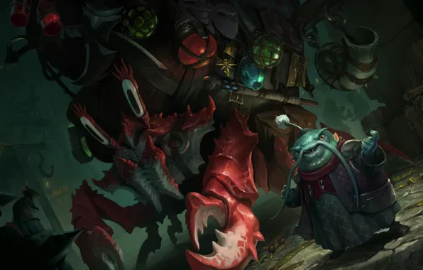Краб, существа, крыса, Bilgewater, Legends of Runeterra