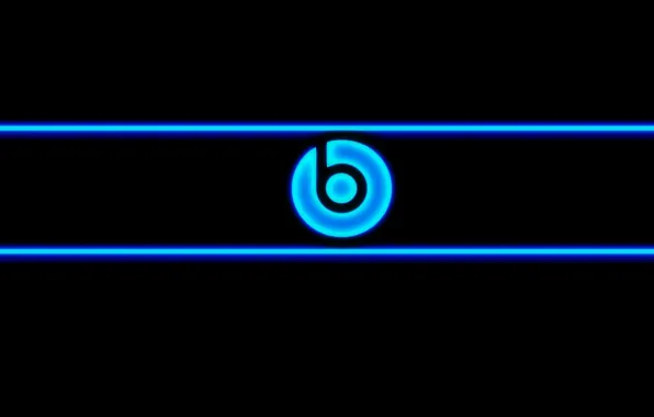 Blue, neon, Beats, audio