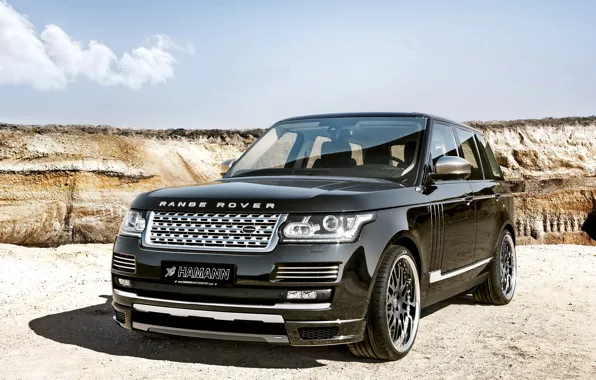 Land Rover, Range Rover, Hamann, Black, рендж ровер, Vogue