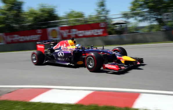 Гонщик, Canada, Formula 1, Red Bull, Vettel, Чемпион, Sebastian, RB10