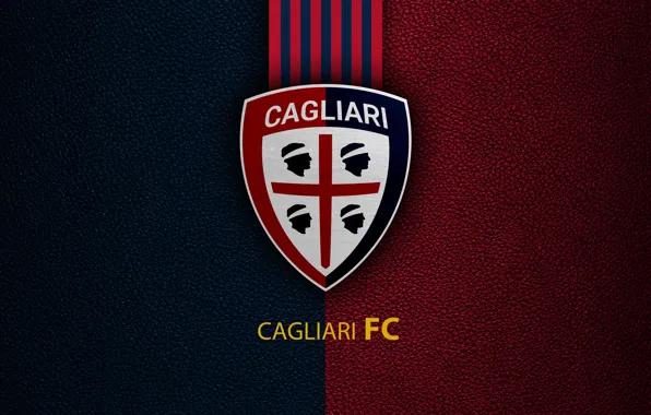 Wallpaper, sport, logo, football, Cagliari, Italian Seria A