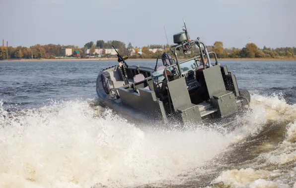 Boat, combat boat, speed boat, BK-9