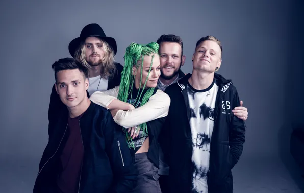 Pop Punk, Jenna McDougall, Tonight Alive, Дженна МакДугалл, Matt Best, Whakaio, Jake Hardy, Cam Adler