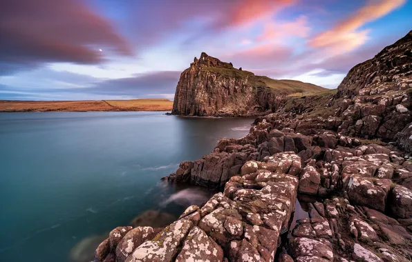 Scotland, Skye, Duntulm Castle Isle