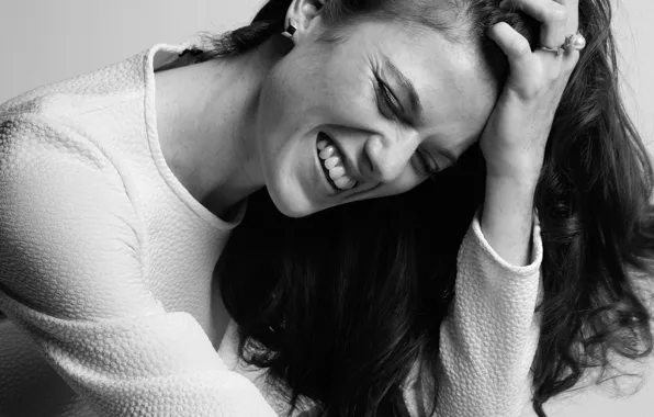 Фото, актриса, черно-белое, сайт, Роуз Лесли, Rose Leslie, The Laterals, Nicky De Silva