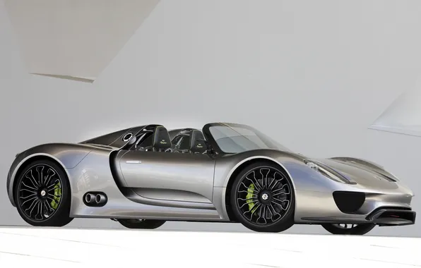 Concept, Porsche, суперкар, автомобиль, Spyder, 918, красивый