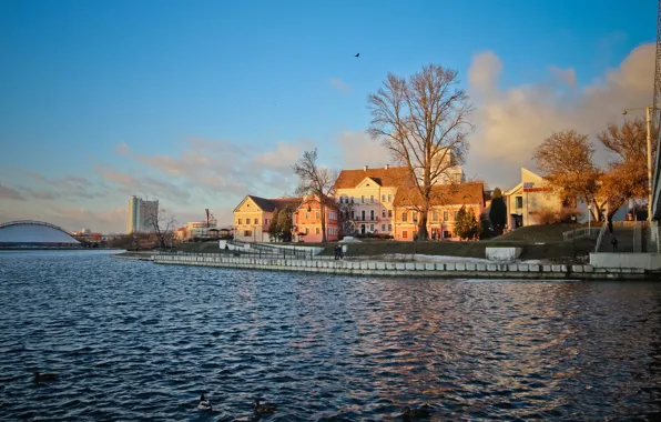 Belarus, Minsk, Немига, Троицкое предместье