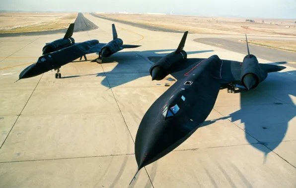 Аэродром, разведчик, SR-71, стратегический, сверхзвуковой