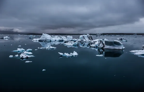 Картинка море, природа, лёд