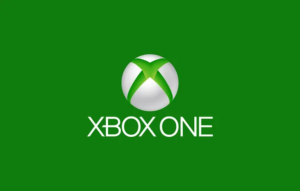 Зеленый, логотип, Microsoft, logo, Xbox, Xbox one