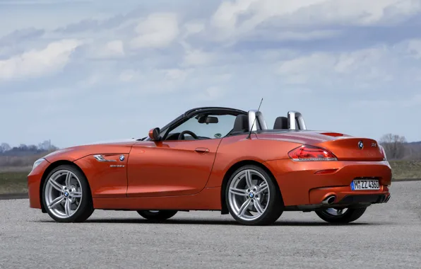 Картинка BMW, родстер, сбоку, двухместный, 2013, E89, BMW Z4, Z4