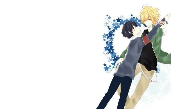 Арт, парни, Katekyo Hitman REBORN, Хибари Кёя, Учитель мафиози Реборн, Дино Кавалоне