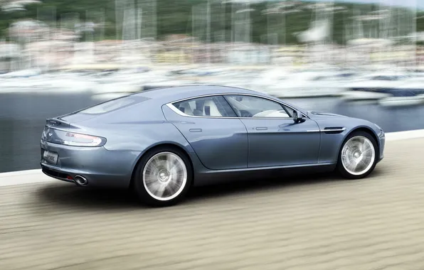 Aston Martin, Rapide, Blue