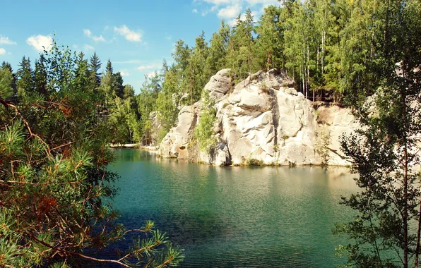 Water, lake, karlovy vary czech republic