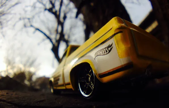 Chevrolet, silverado, Hotwheels
