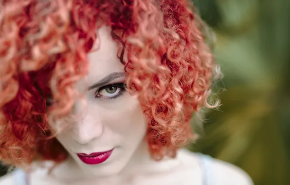 Взгляд, девушка, портрет