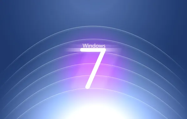 Картинка seven, windows, logo