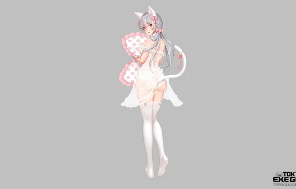 Girl, sexy, lingerie, ass, pantsu, cleavage, babydoll, panties