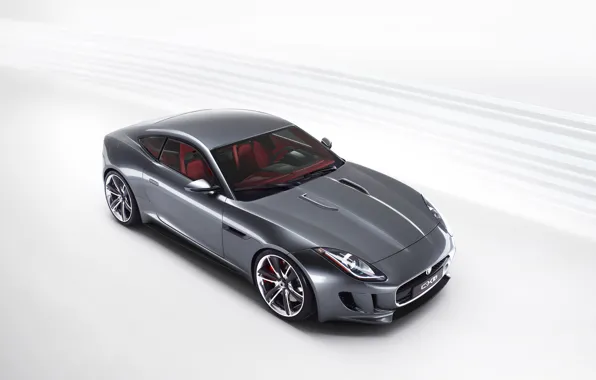 Машина, Jaguar, concept, концепт, спорткар, автомобиль, C-X16