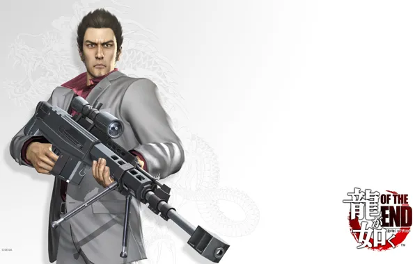 Снайпер, винтовка, Yakuza, Of the End, Барет АС 50