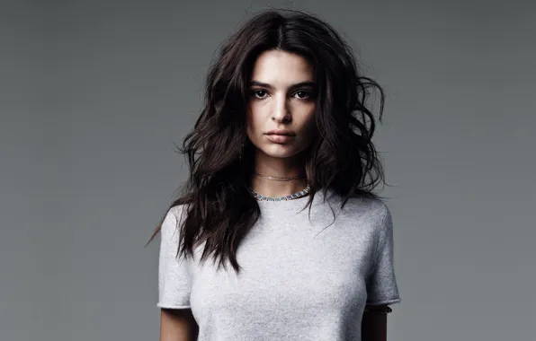 Фон, модель, волосы, актриса, model, hair, actress, Emily Ratajkowski