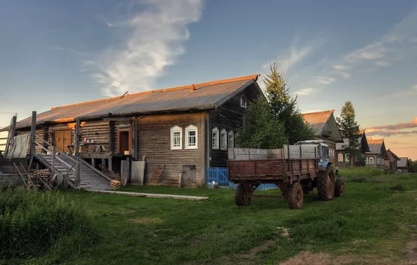 Картинка деревня, Архангельская область, Кильца